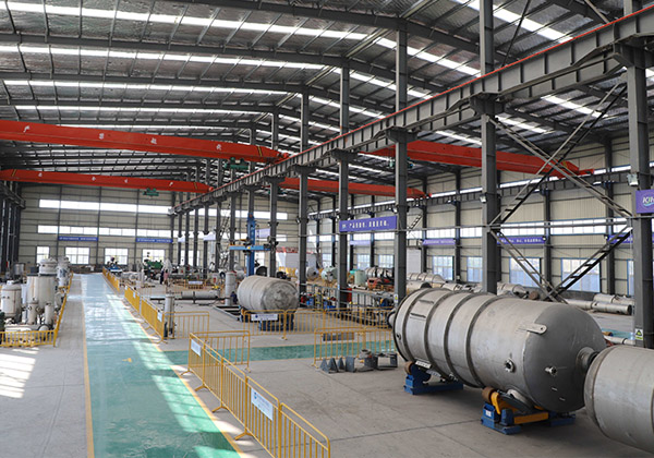 MVR蒸發(fā)器生產(chǎn)車間 MVR蒸發(fā)器生產(chǎn)車間