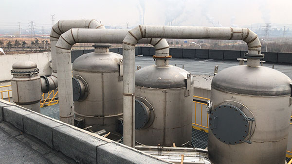 三效蒸發(fā)器項(xiàng)目安裝現(xiàn)場(chǎng) 三效蒸發(fā)器項(xiàng)目安裝現(xiàn)場(chǎng)