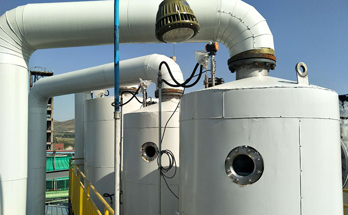 蒸發(fā)器酸洗中 蒸發(fā)器酸洗中